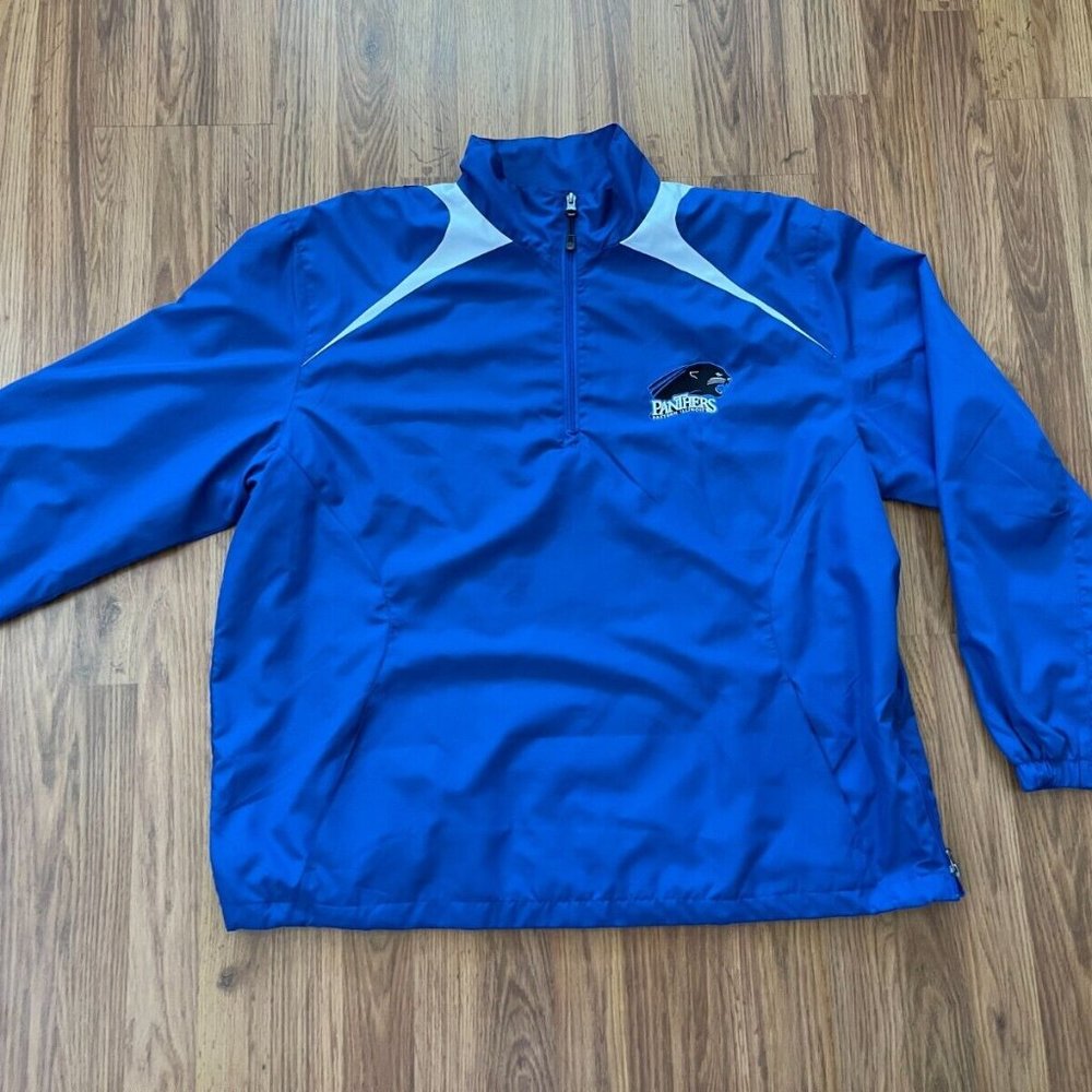 Eastern Illinois Panthers NCAA SUPER AWESOME Size 2XL XXL Windbreaker Jacket!
